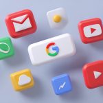 Google Gmail Youtube Drive Icons