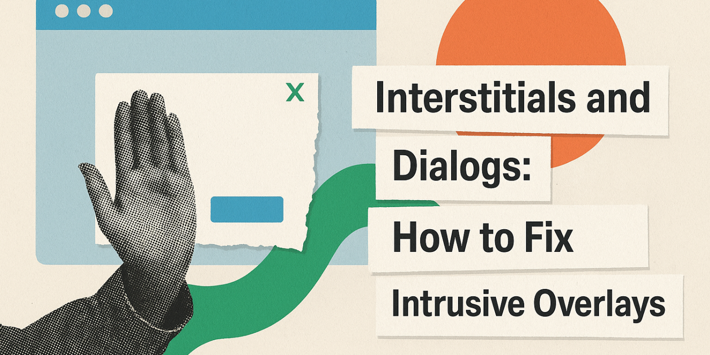 Are your pop-ups tanking your rankings? A guide to interstitials and dialogs