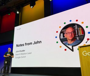 John Mueller Google Zurich