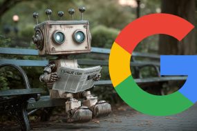 Robot Paper Park Bench