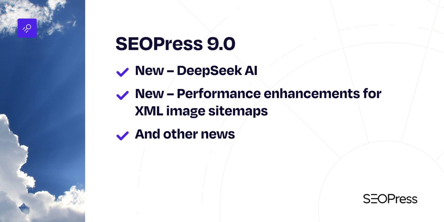 DeepSeek AI integration – SEOPress 9.0