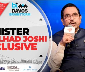 #BTDAVOS2026 LIVE: India Bets Big On Renewables As Minister Pralhad Joshi Pitches Clean Energy