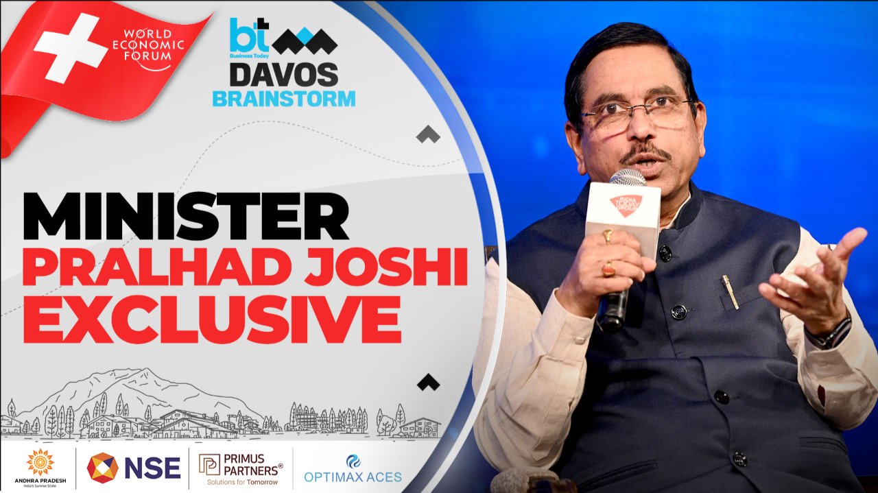 #BTDAVOS2026 LIVE: India Bets Big On Renewables As Minister Pralhad Joshi Pitches Clean Energy
