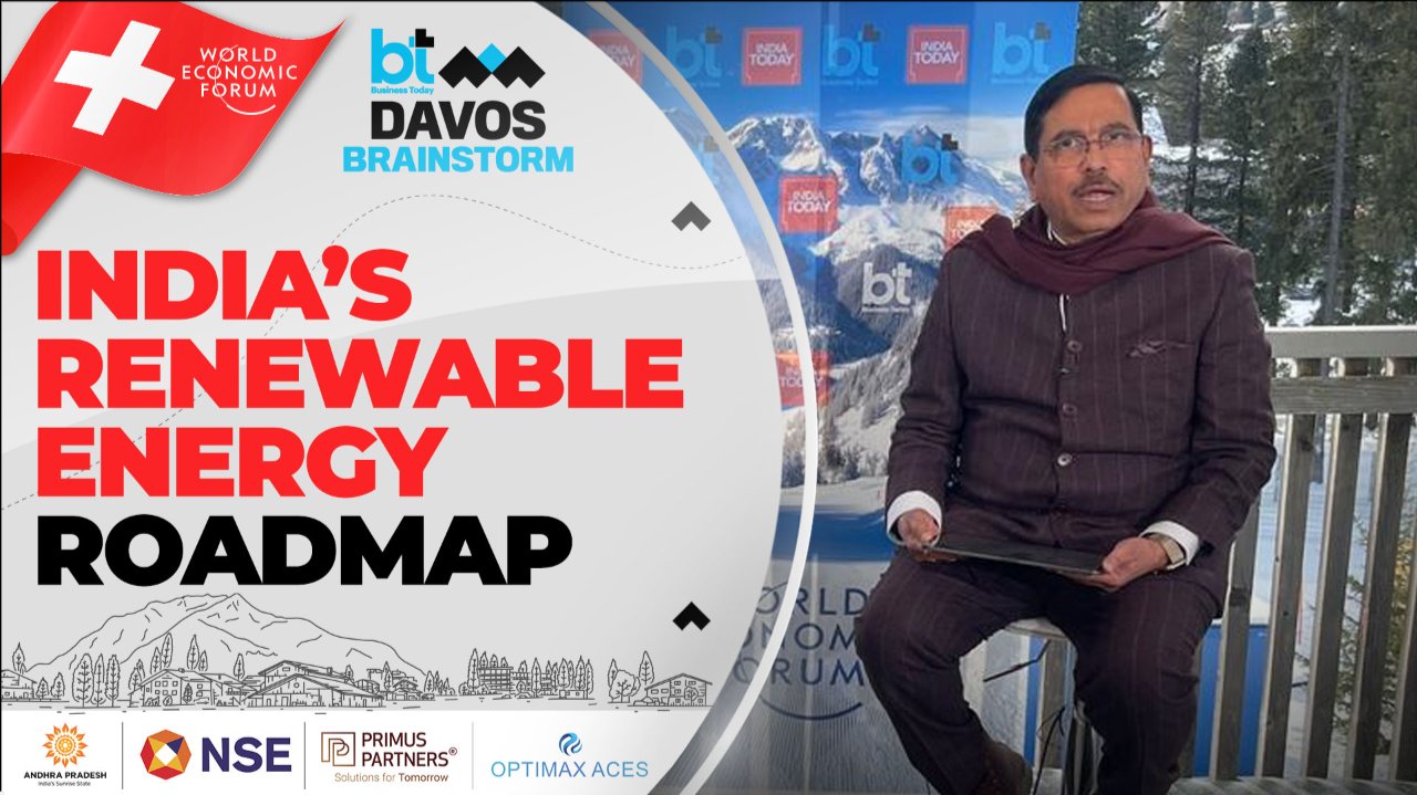 EXLUSIVE Pralhad Joshi | Why India Is Confident of Hitting Its 2030 Renewable Energy Goal | BTDavos