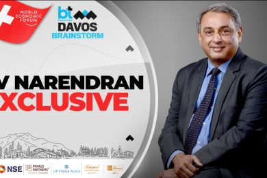 #BTDavos2026 LIVE: Tata Steel’s TV Narendran On Tariffs, Geopolitics And India’s Growth Outlook