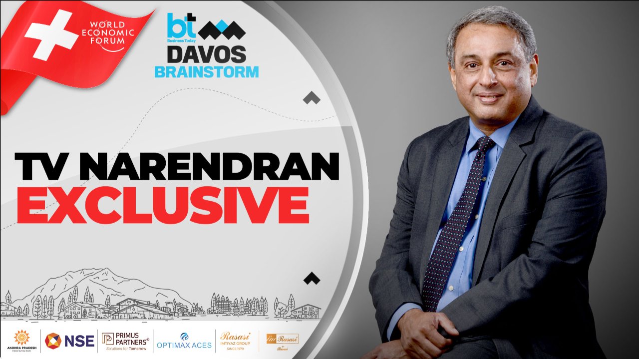 #BTDavos2026 LIVE: Tata Steel’s TV Narendran On Tariffs, Geopolitics And India’s Growth Outlook