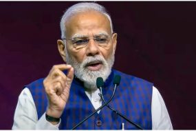 He also criticised the economic management of the previous UPA government, arguing it weakened India’s bargaining capacity in global negotiations. (File photo)