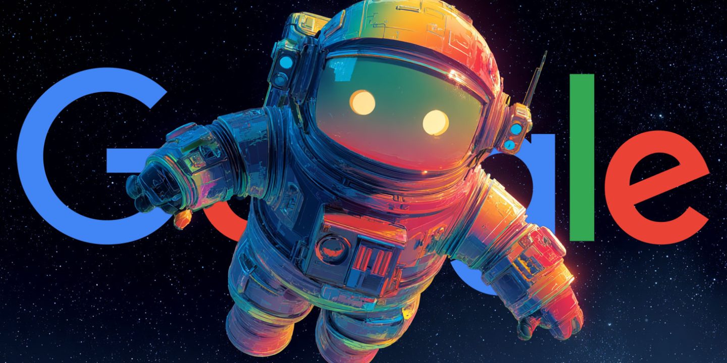 Google Robot Astronaut