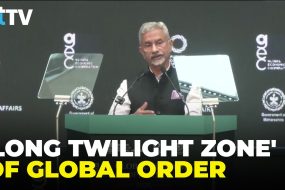 S Jaishankar Warns Global Order Is Crumbling, Says World Entering Dangerous Twilight Zone