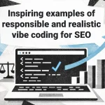 Inspiring examples of responsible and realistic vibe coding for SEO
