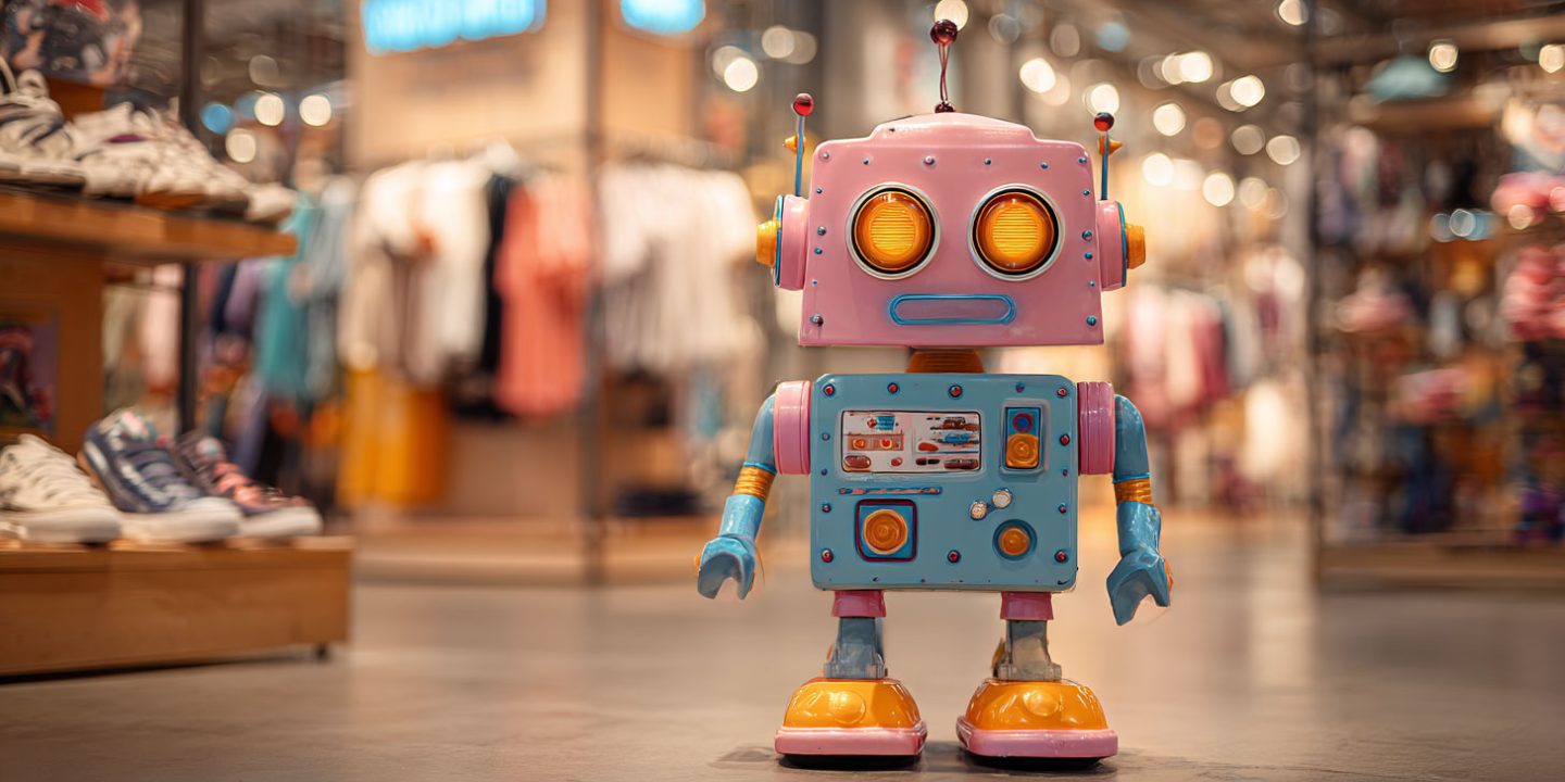 Google Robot Retail Store