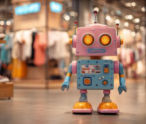 Google Robot Retail Store