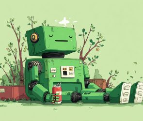 Green Robot Break