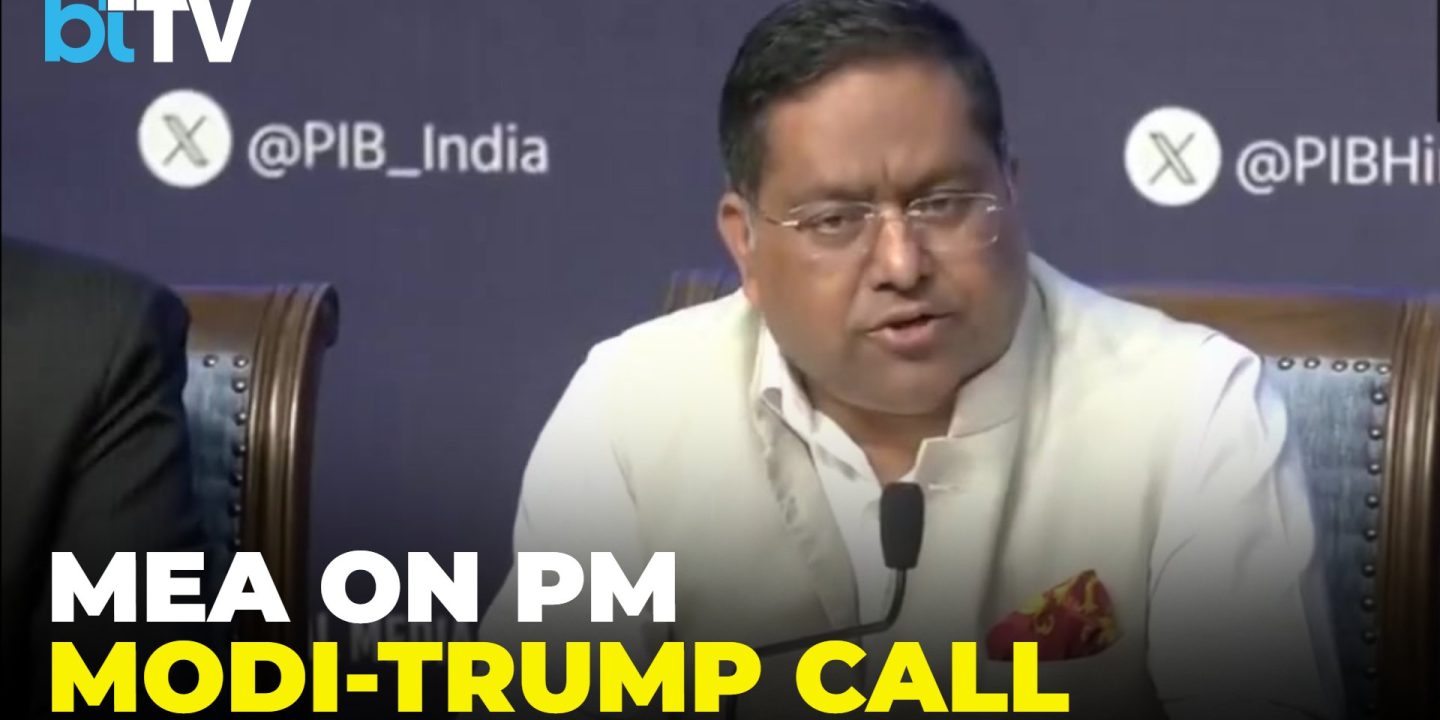 MEA Randhir Jaiswal Briefs On PM Modi–Trump Talks, Pushes De-Escalation In West Asia