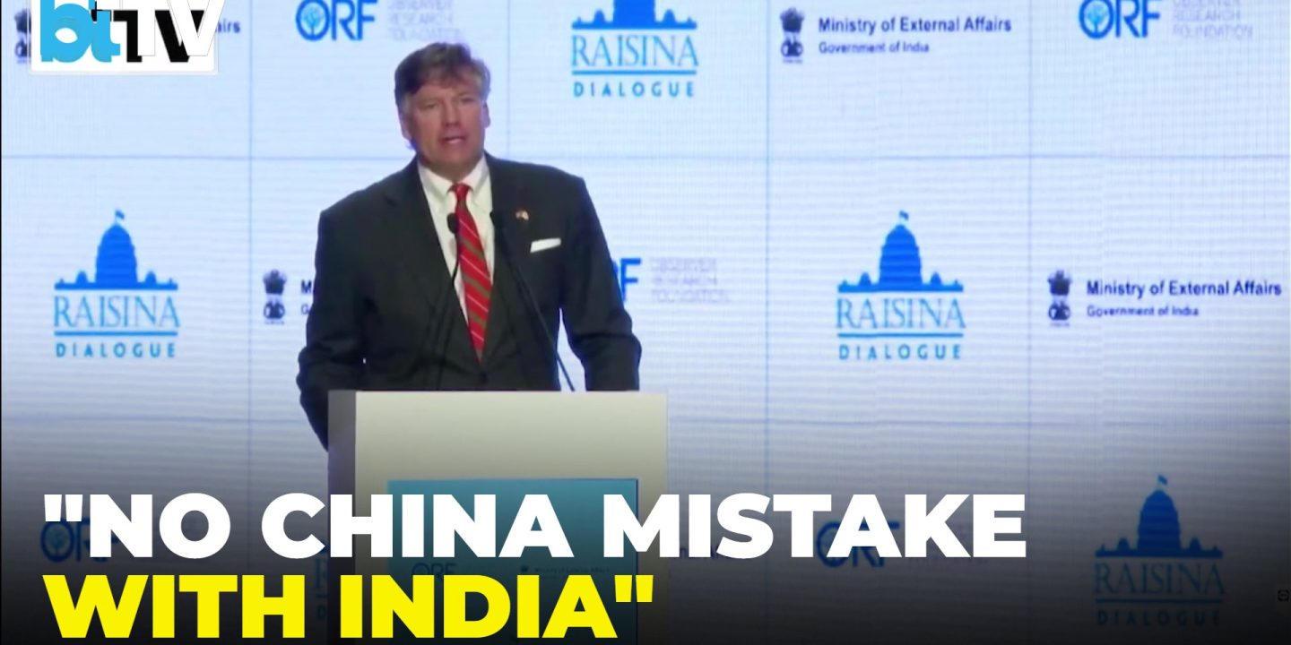 U.S. Deputy Secretary Of State: "No China-Style Mistake With India"