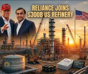 Reliance Joins $300B Texas Refinery Project Announced By Trump; 20-Year Fuel Deal Signed