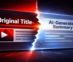 YouTube test replaces video titles with AI summaries