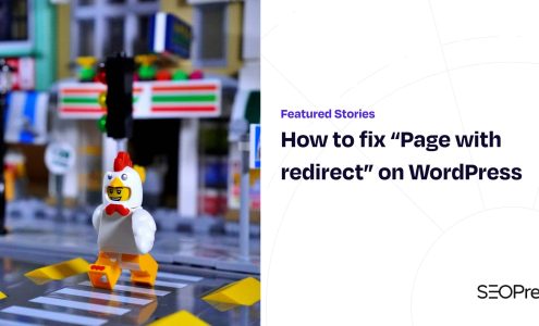 How to fix “Page with redirect” on WordPress
