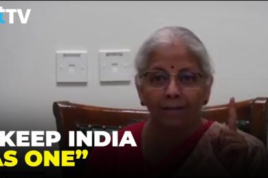 “India Must Stay As One”: FM Nirmala Sitharaman On Adi Shankara’s Vision For A Unified Nation