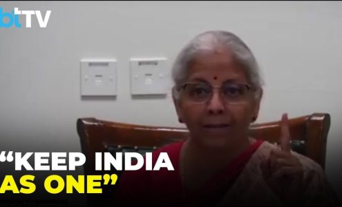 “India Must Stay As One”: FM Nirmala Sitharaman On Adi Shankara’s Vision For A Unified Nation