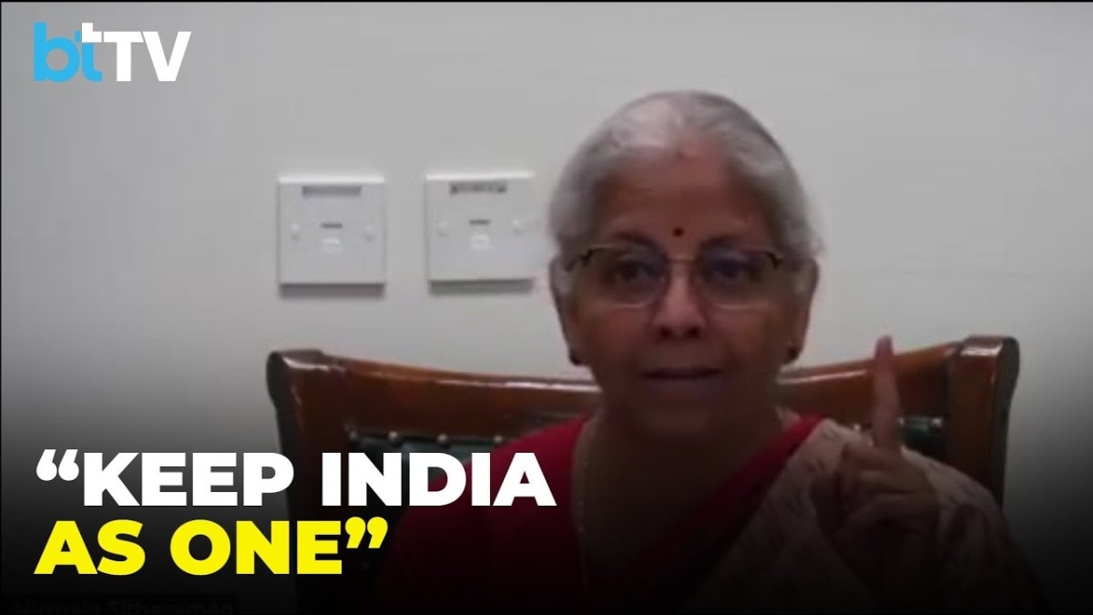 “India Must Stay As One”: FM Nirmala Sitharaman On Adi Shankara’s Vision For A Unified Nation