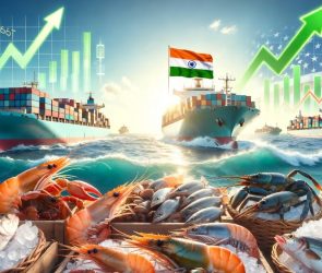 The fall in US-bound exports was offset by China, EU, and Southeast Asia (AI generated image)