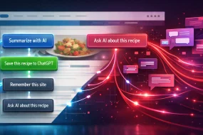 AI buttons: Smart UX play, risky GEO tactic, or both?