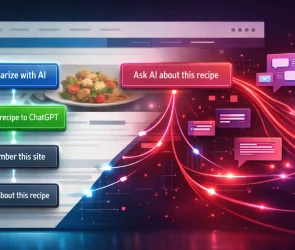 AI buttons: Smart UX play, risky GEO tactic, or both?