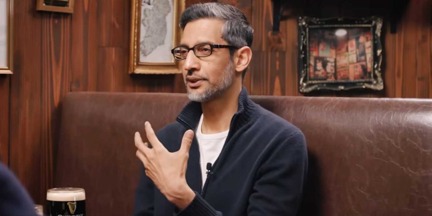 Google’s CEO Predicts Search Will Become An AI Agent Manager