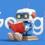 Google Robot Reading Book