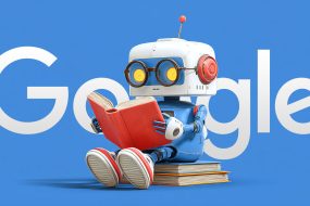 Google Robot Reading Book