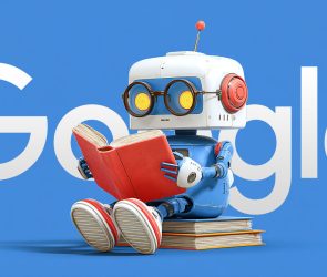 Google Robot Reading Book