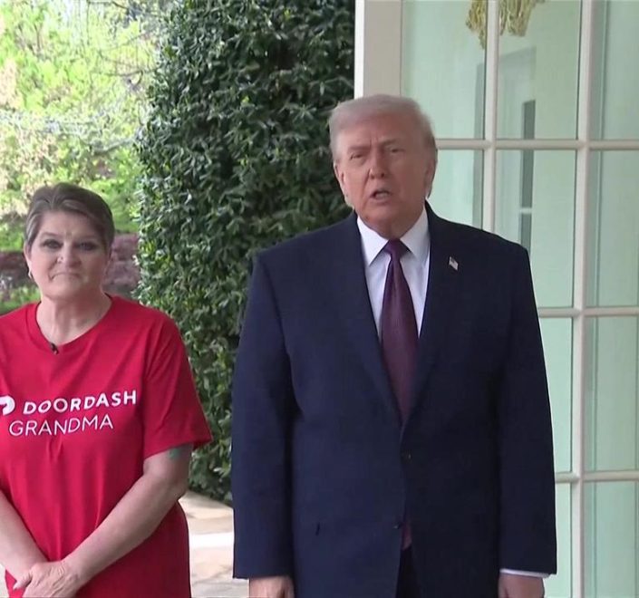 President Donald Trump Orders Mcdonald’s In Oval Office | Tax Cut Talk Goes Viral