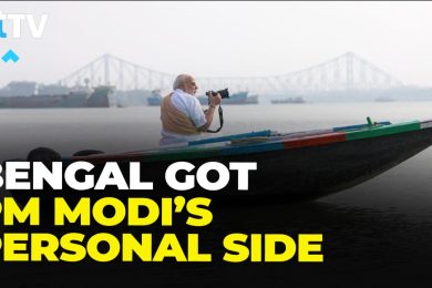 From Jhalmuri Stops To Hooghly River Views, PM Modi’s Kolkata Visit Blended Campaigning With Culture