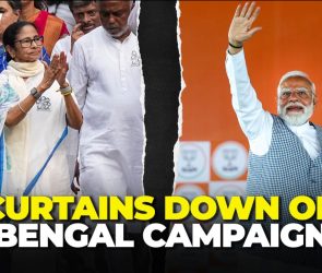PM Modi Vs Mamata: Bengal Campaign Ends In Fierce Clash Ahead Of Phase 2 Vote