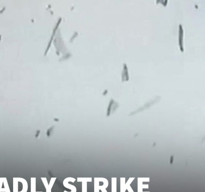 #Watch Chilling CCTV Footage: Israeli Strike Hits Busy Street In Lebanon | Blast Kills 6 Instantly