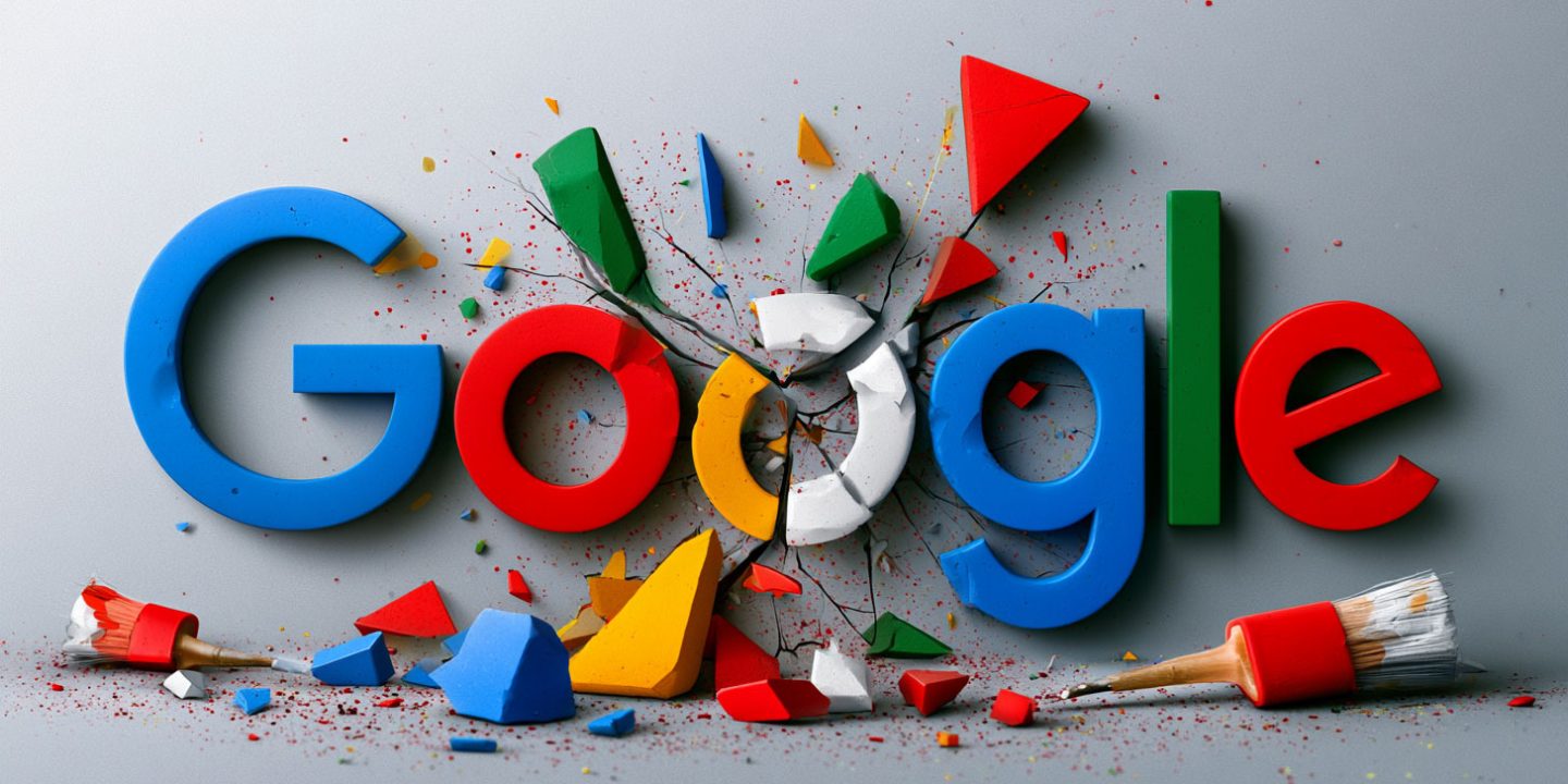 Fixing Broken Google Logo