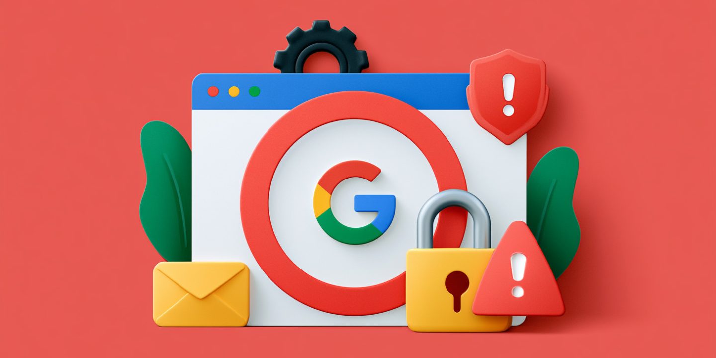Google Account Restricted Header