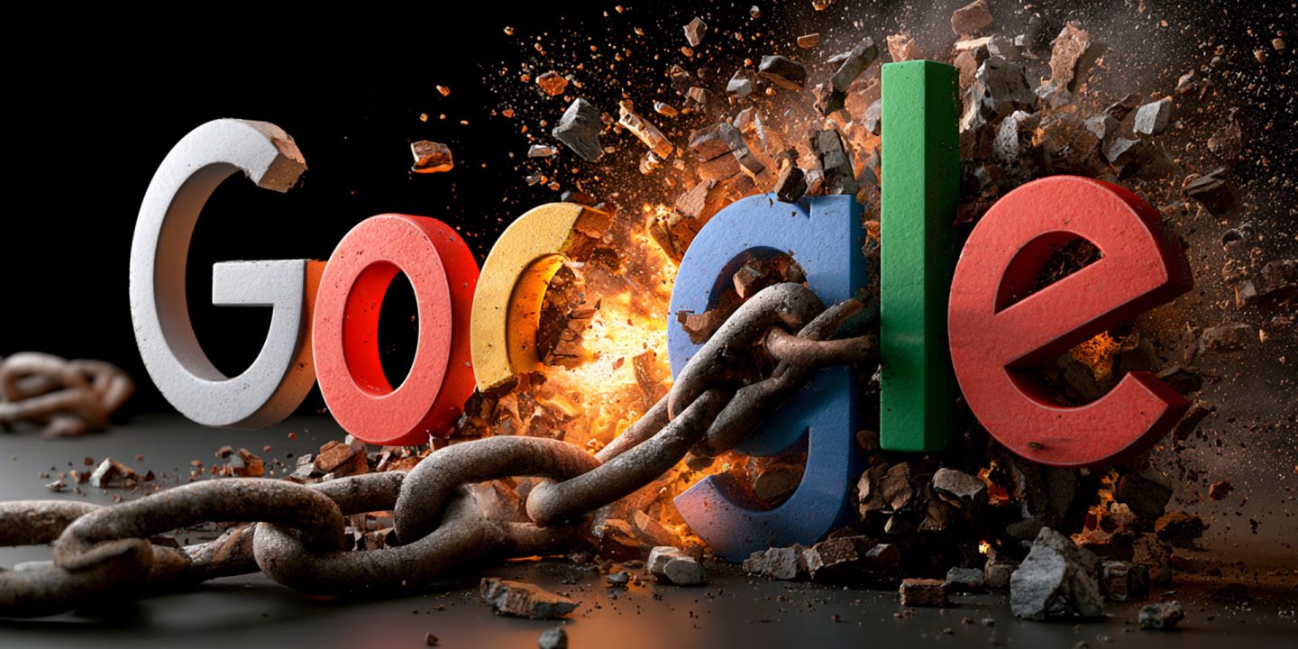 Google Search Console links report showing old data after breaking