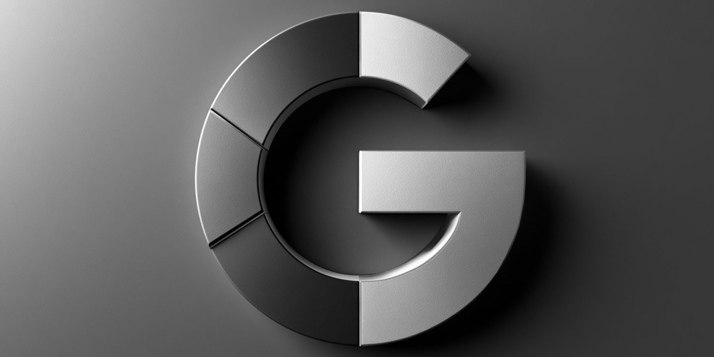 Google Logo Gray Tones