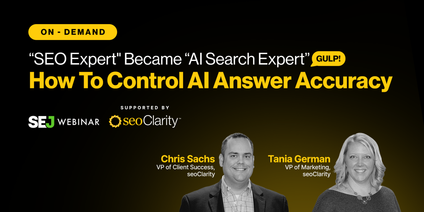 “SEO Expert” Became “AI Search Expert” (Gulp.): How To Control AI Answer Accuracy