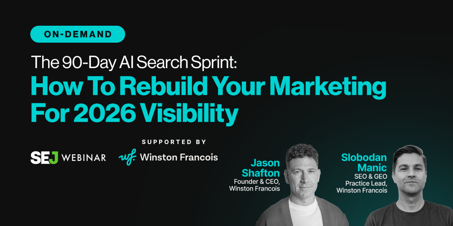 The 90-Day AI Search Sprint: How To Rebuild Your Marketing For 2026 Visibility