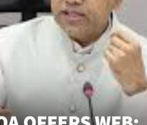 Goa CM Pramod Sawant Unveils AI, Startup & Work-From-Beach Vision For State’s Economy