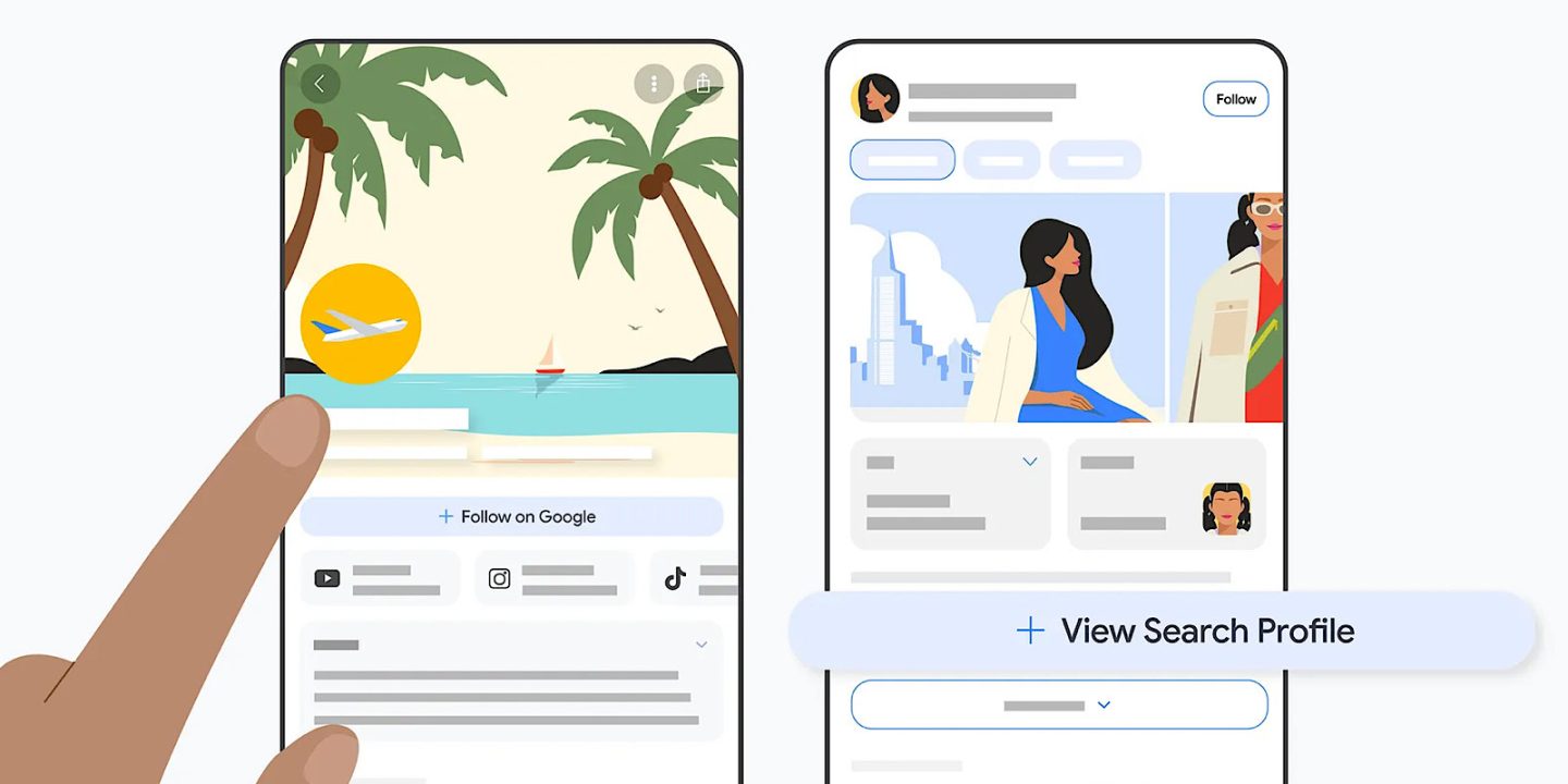 Google Launches Search Profiles For Creators With 100K Followers