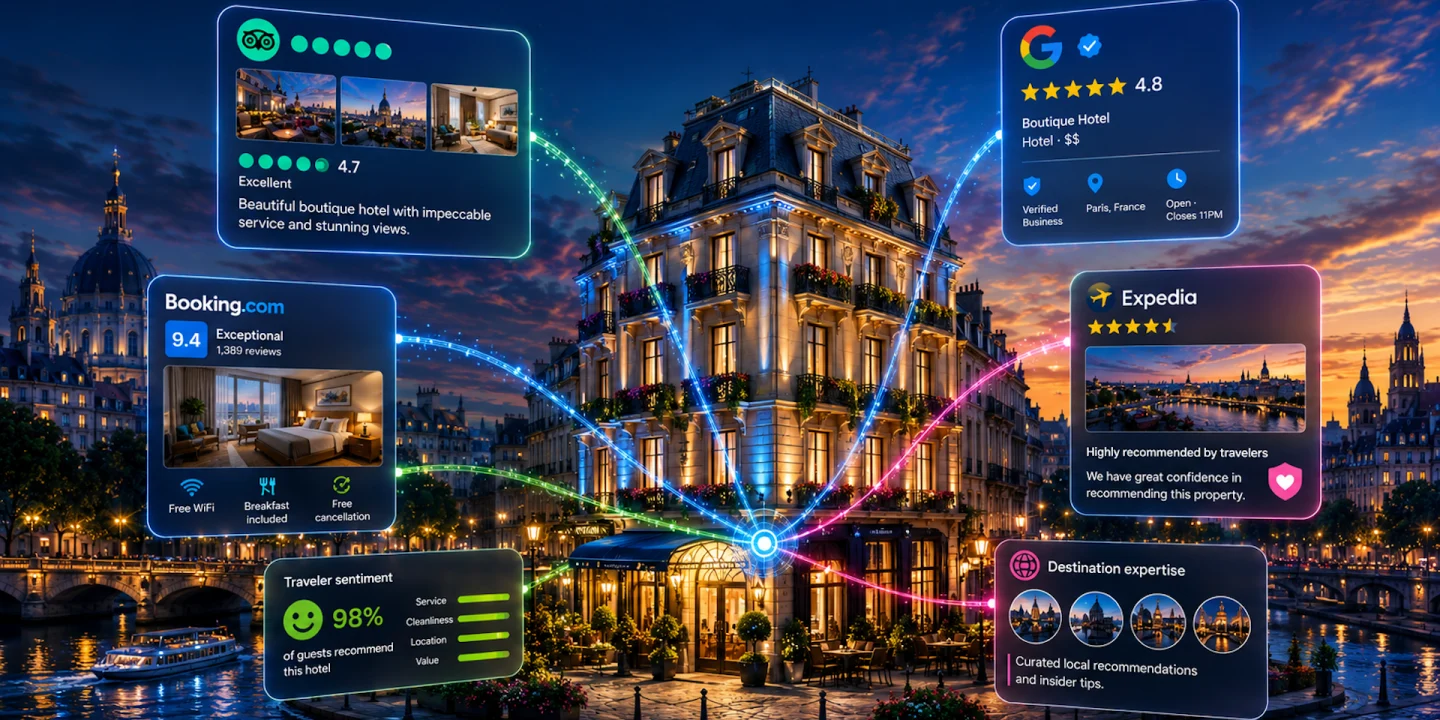How travel brands can earn AI recommendations