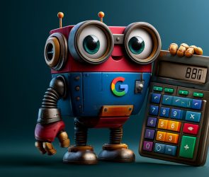 Google Robot With Calculator
