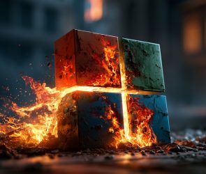 Microsoft Fire Logo