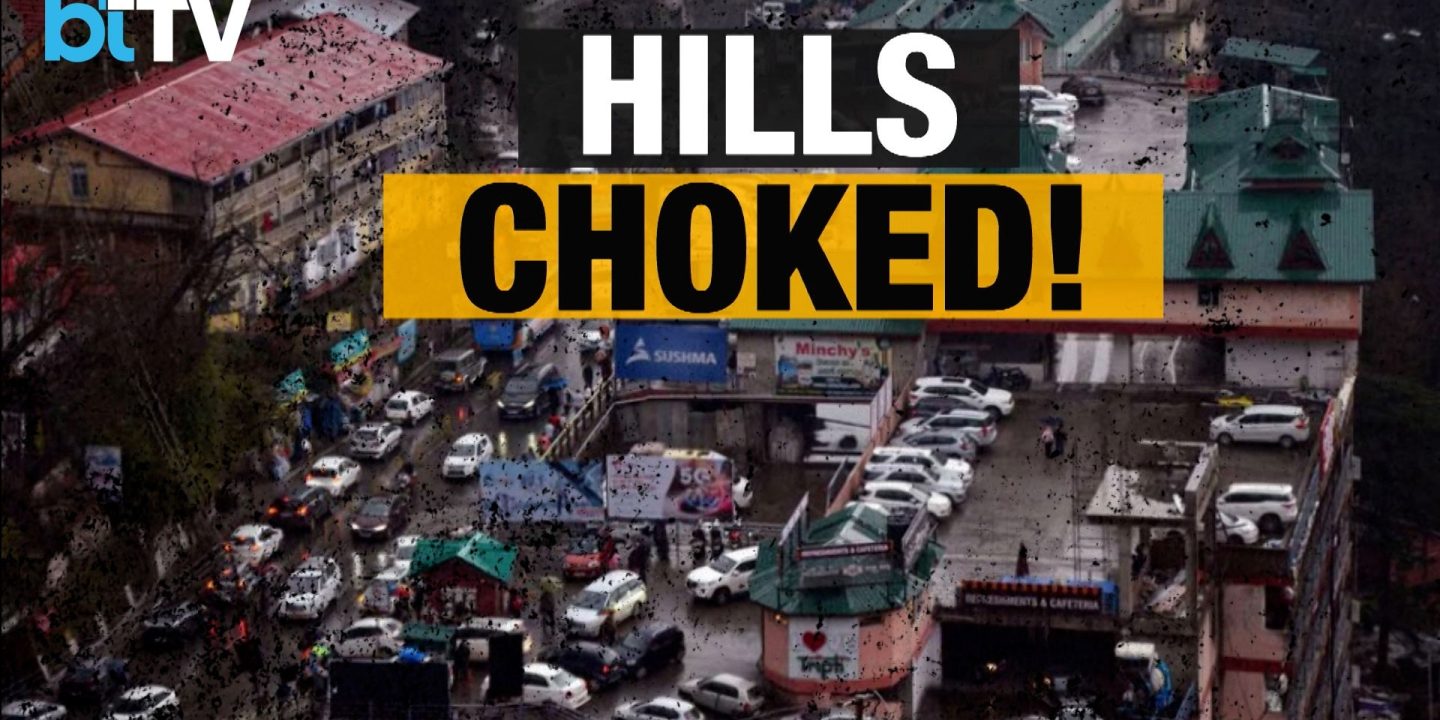 Tourist Rush Hits Hill Stations As North India Escapes Scorching Heat; Heavy Traffic Chokes Roads
