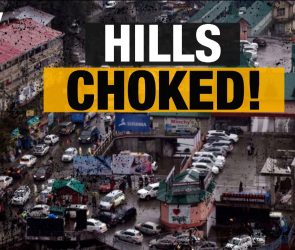 Tourist Rush Hits Hill Stations As North India Escapes Scorching Heat; Heavy Traffic Chokes Roads