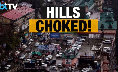Tourist Rush Hits Hill Stations As North India Escapes Scorching Heat; Heavy Traffic Chokes Roads